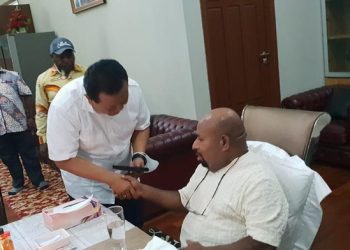 Kabinda Papua Temui Gubernur Lukas Enembe, Ada Apa ?