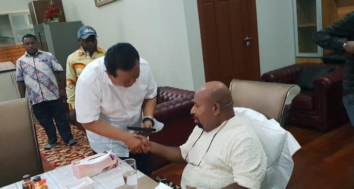 Kabinda Papua Temui Gubernur Lukas Enembe, Ada Apa ?