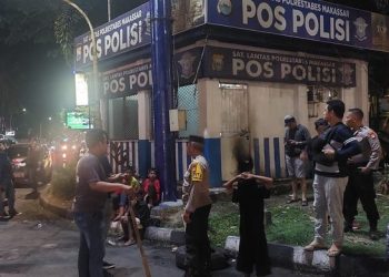 Pesan Misteri Pelempar Pos Polantas Makassar Terkait Kanjuruhan