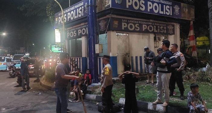 Pesan Misteri Pelempar Pos Polantas Makassar Terkait Kanjuruhan