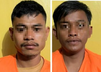 Dua Pengedar Sabu di Simpang Merpati Meskom Diringkus Polisi