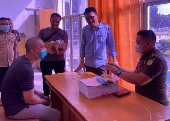 Kejari Rohil Terima Tahap II Tersangka Pengendali 105 Kg Sabu Dari BNN RI