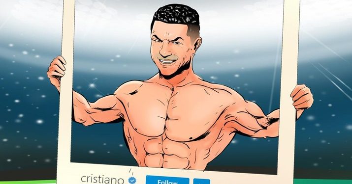 Instagram Down, Followers Christiano Ronaldo Hilang 3 Juta