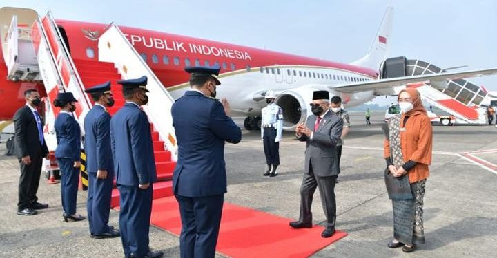 Ma’ruf Amin Terbang ke UEA untuk Pembicaraan Kemitraan