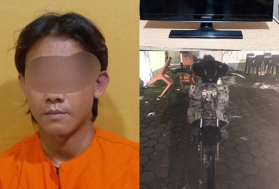 Polres Inhil Tangkap  Maling Spesialis Bobol Rumah