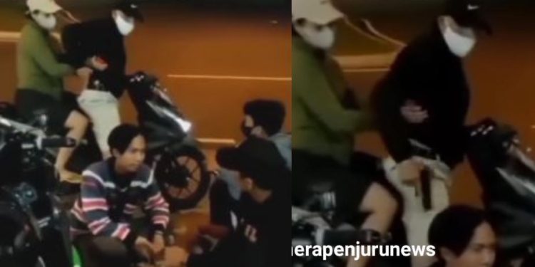 Viral Oknum Polisi di Tangsel Todong Pistol ke Pemuda yang Sedang Nongkrong