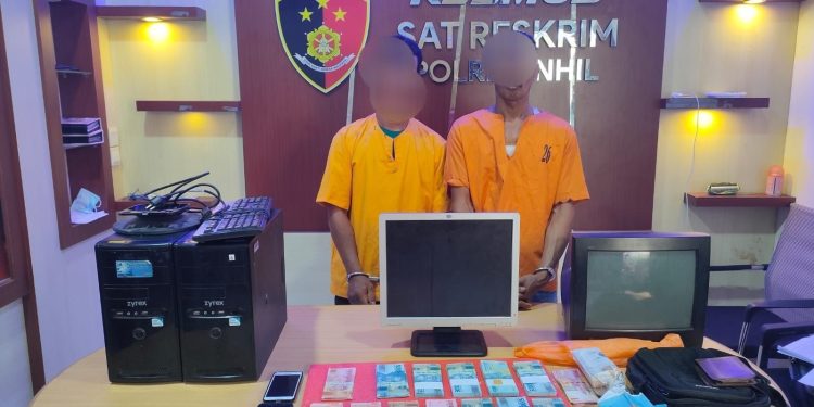 Dua Sindikat Pengedar Uang Palsu di Inhil Ditangkap Polisi