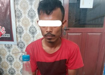 Sedang Dikamar, Pengedar Sabu di Kuansing Diangkut Polisi