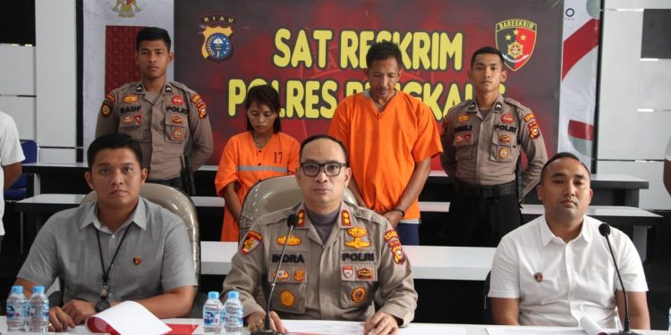 Sadis, Pasutri di Bengkalis Bunuh dan Bakar ODGJ, Motifnya Ingin Rebut Klaim Asuransi