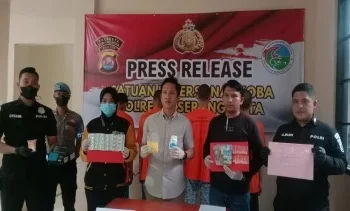 Nyambi Jual Obat Keras, Dua Pedagang Cilor Dibekuk Polisi