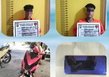 Gagal Beraksi, Dua Jambret di Pekanbaru di Gulung Unit Reskrim Polsek Sukajadi