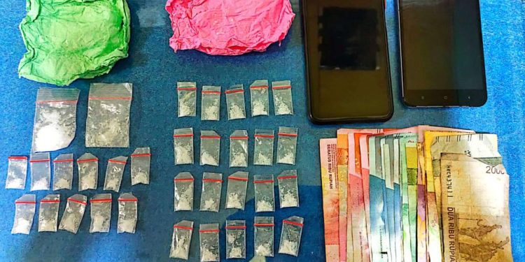 Nyambi Jual Narkoba, IRT di Pekanbaru Ditangkap Polisi