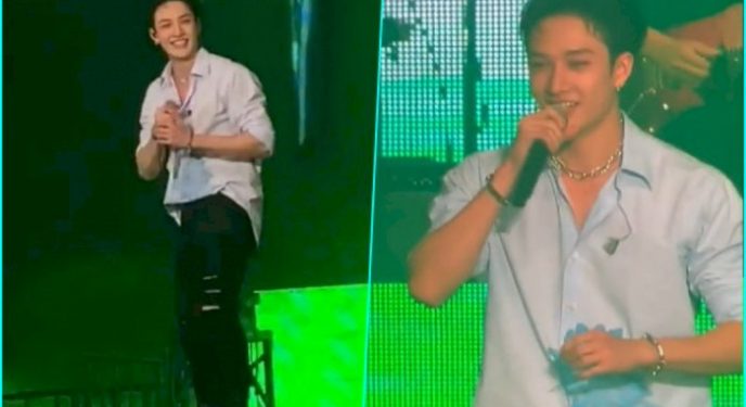 Bang Chan STRAY KIDS Cover Lagu Ran ‘Dekat di Hati’ saat Konser, Penonton Menjerit