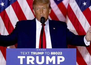 ‘Kebangkitan Amerika dimulai sekarang juga’: Donald Trump mengumumkan pencalonannya sebagai presiden 2024