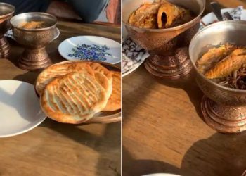 Untuk mengalahkan hawa dingin, orang Kashmir memakan Harissa. Masakan berusia berabad-abad ini membuat warga Kashmir tetap hangat