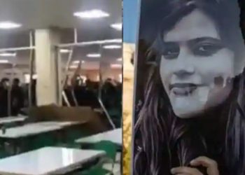 Mahasiswa Iran meruntuhkan segregasi gender selama protes