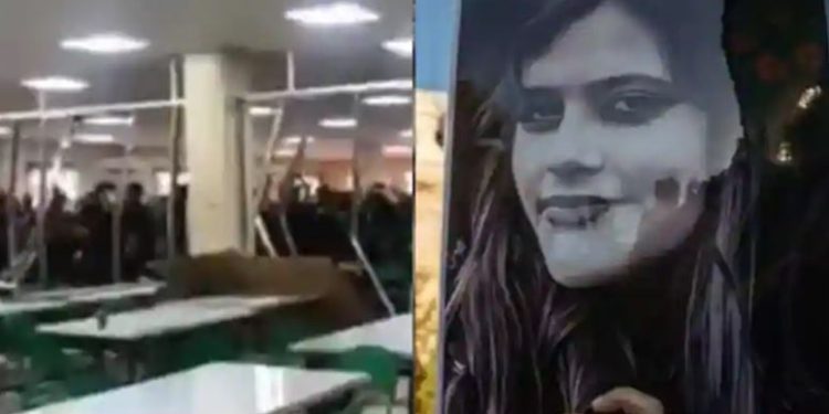 Mahasiswa Iran meruntuhkan segregasi gender selama protes