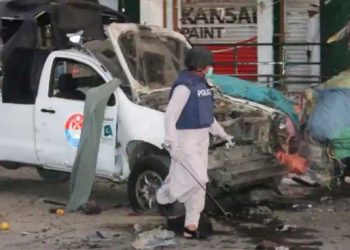 Tiga tewas, 23 luka-luka dalam bom bunuh diri di Pakistan