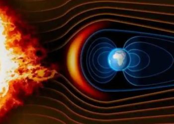 Ingin tahu seperti apa medan magnet bumi? Lihat ini