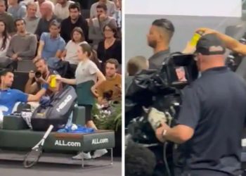Istri Novak Djokovic bereaksi keras atas minuman misteri Serbia di Paris Masters 2022