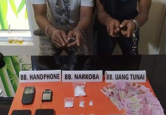 Simpan Sabu di Pondok, 2 Pelaku Diringkus Satnarkoba Polres Kampar