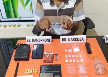 Edarkan Sabu di Desa Bukit Payung, Bandar Narkoba Ini Diringkus Polisi