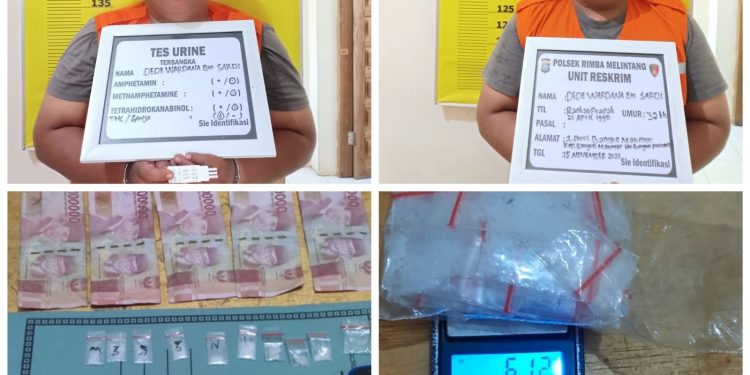 Edarkan Sabu di Cafe, Warga Bangko Makmur Diringkus Polisi