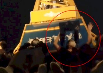 Momen Pengunjung Panik saat Naik Wahana Ekstrem, Pengaman Belum Siap tapi Sudah Mau Jalan