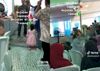 Resepsi Pernikahan Ini Dibikin di Dalam Kolam Renang, Ide Bagus Biar Nggak Nutup Jalan