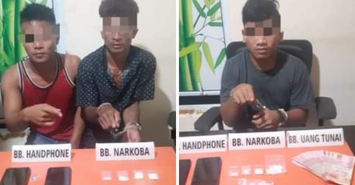 3 Pelaku Narkoba di Tangkap Satresnarkoba Polres Kampar