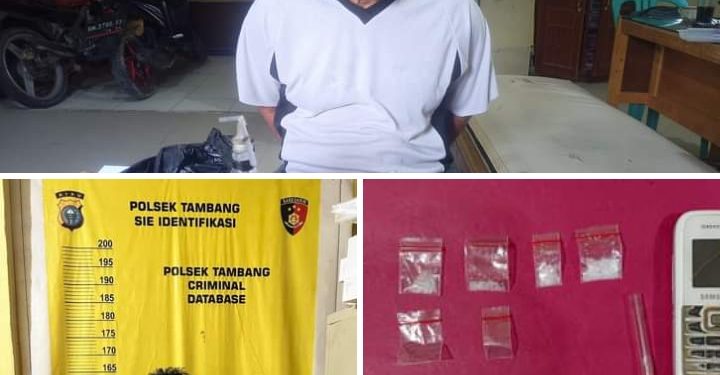 Edarkan Sabu, Dua Pria Paruh Baya Diringkus Polsek Tambang