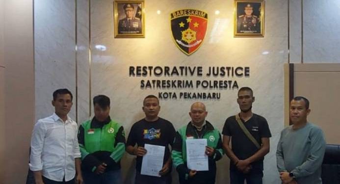 Perkelahian Driver Ojol dengan Sekuriti Citra Land Berujung Damai