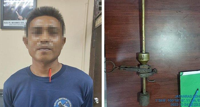 Curi Kabel Milik PT Pertamina Hulu Rokan di Rohil, Pelaku Ditangkap Polisi di Bengkalis