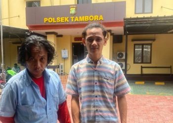 Dua Pemalak Bermodus Uang Parkir Diamankan Polsek Tambora