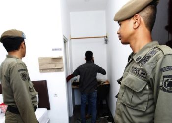 Satpol PP Jaring 10 PSK dari Sebuah Indekos di Cibinong Bogor