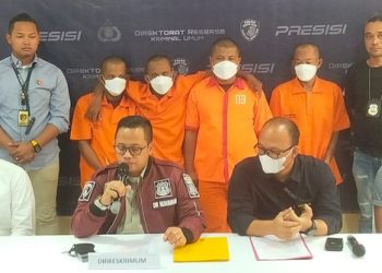 Empat Pembunuh Tukang Palak BBM Diamankan Polda Sumsel