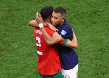 Momen ‘Bestie’ Mbappe-Hakimi usai Maroko Tersingkir