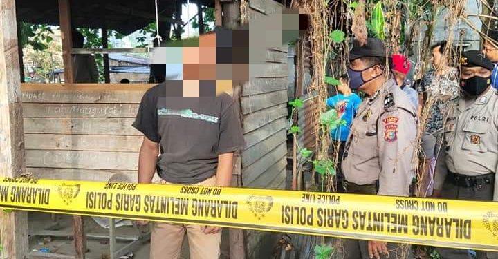 Warga Tanah Merah Geger, Ada Pemuda Tanpa Identitas Gantung Diri di Kios Jual Pisang