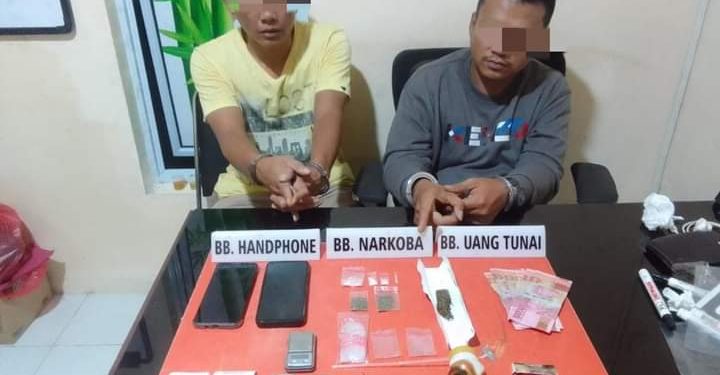 Satnarkoba Polres Kampar tangkap Dua Pengedar Narkoba, Ini Kronologisnya