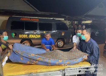 Korban Gantung Diri di Siak Hulu Akhirnya Dijemput Keluarga