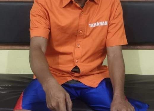 Polsek Tapung Hulu Tangkap Pelaku Judi Online Higgs Domino di warung BRI Link