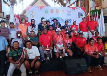 Kejurnas Golf Amatir 2022, Rayhan dan Kristina Keluar Sebagai Pemuncak