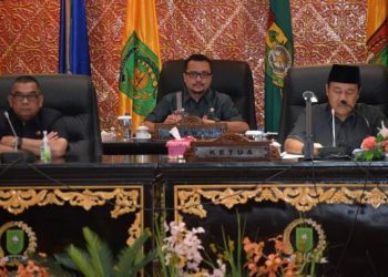 Ketua DPRD Yulisman pimpin rapat paripurna bahas Organisasi Kemasyarakatan