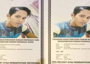 Siswa SMP Dirampok dan Dibunuh, Polisi Lakukan Saymbara Berhadiah Uang kepada DPO