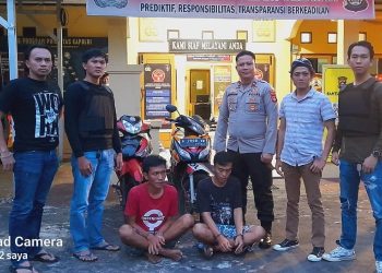 Beraksi di Tempat Karaoke, 2 Sekawan Pencuri Motor Ini Digulung Polisi