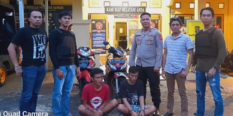 Beraksi di Tempat Karaoke, 2 Sekawan Pencuri Motor Ini Digulung Polisi