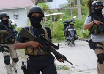 Densus 88 Tangkap Terduga Teoris di Sukoharjo