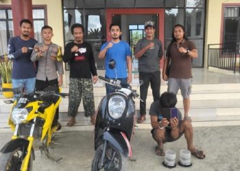 Pencuri Pakai Celana Dalam Viral di Mamuju Tengah