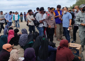 40 Anak-anak dari 184 Pengungsi Rohingya Kembali Terdampar di Aceh