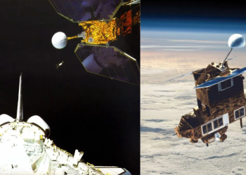 Satelit ERBS US Jatuh ke Laut dekat Alaska